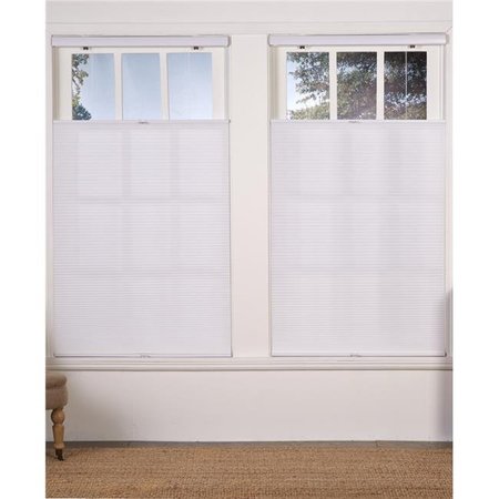 SAFE STYLES Safe Styles UBG32X64PO Cordless Light Filtering Top Down Bottom Up Shade; White - 32 x 64 in. UBG32X64PO